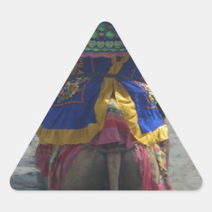 Sticker Triangulaire Imprimé/graphique en forme de chameau
