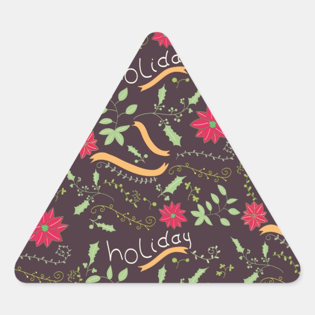 Sticker Triangulaire jour férié (Devant)