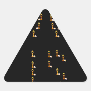 Sticker Triangulaire L'amour est