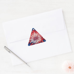 Sticker Triangulaire L'anniversaire des 250 ans de l'Amérique 1776-2026