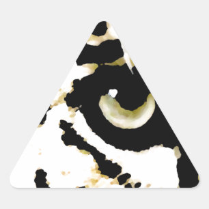 Sticker Triangulaire Léopard Eye