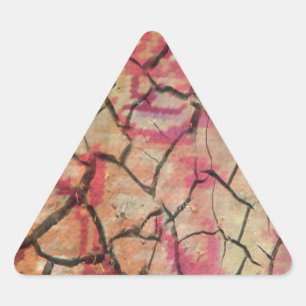 Sticker Triangulaire Lion Elégant Terre : Hakuna Matata Design textuel