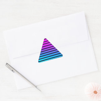 Sticker Triangulaire Logiciel vaporware 