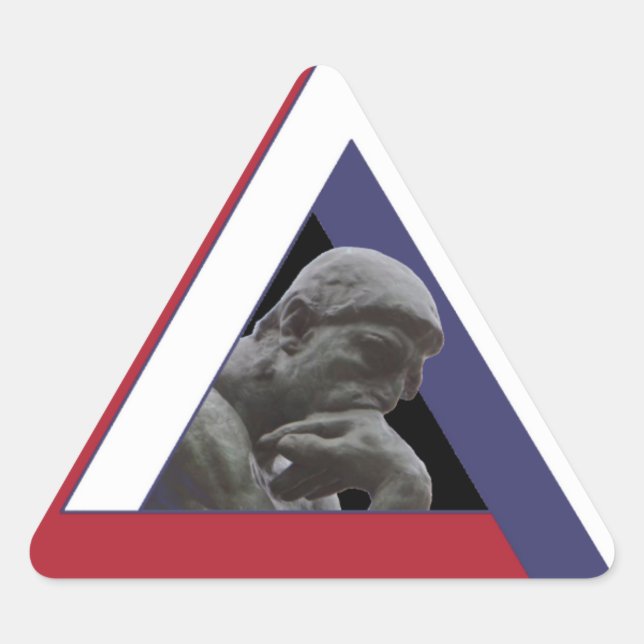 Sticker Triangulaire MacGyvers Co. U.S.A. (Devant)