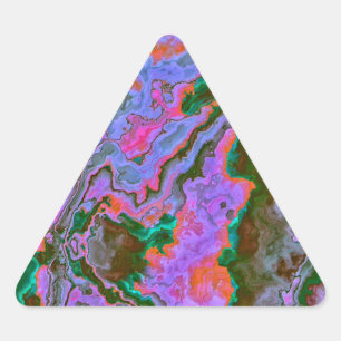 Sticker Triangulaire Marbre aigre
