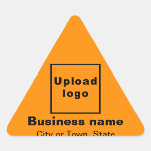Sticker Triangulaire Marque d'affaires sur l'autocollant triangle coule