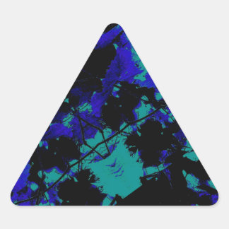 Sticker Triangulaire Matière aquatique