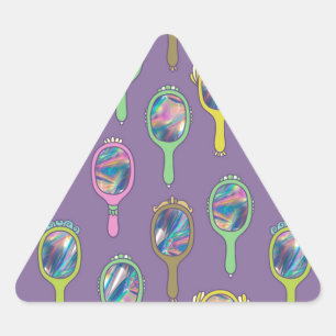Sticker Triangulaire miroir