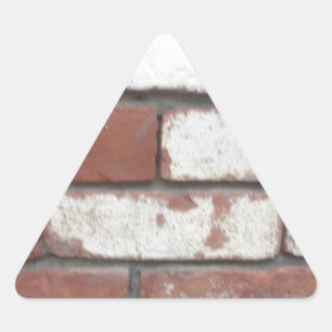 Sticker Triangulaire Motif brique