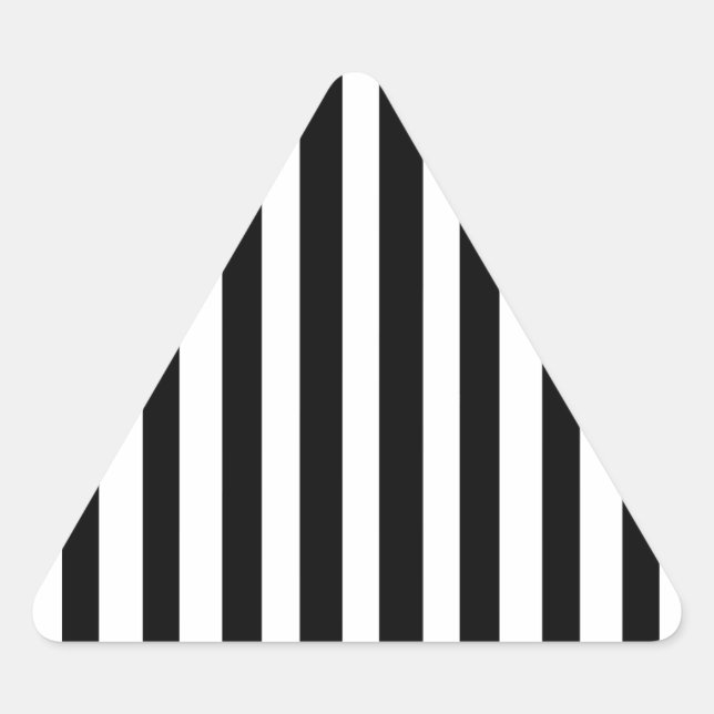 Sticker Triangulaire Neige ébène (Devant)