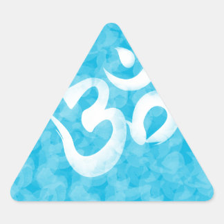 Sticker Triangulaire Om/Aum