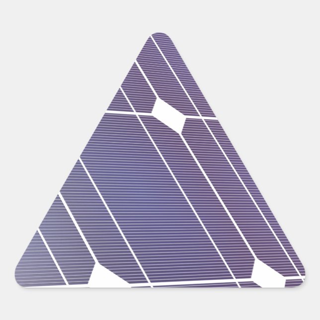 Sticker Triangulaire Panneau solaire (Devant)