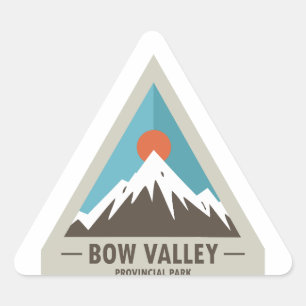 Sticker Triangulaire Parc provincial de Bow Valley