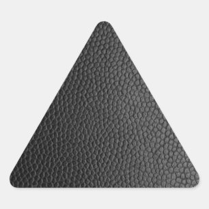 Sticker Triangulaire Peau de serpent noir