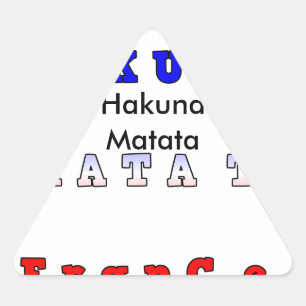 Sticker Triangulaire Personnaliser