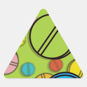 Sticker Triangulaire Pilules brillantes