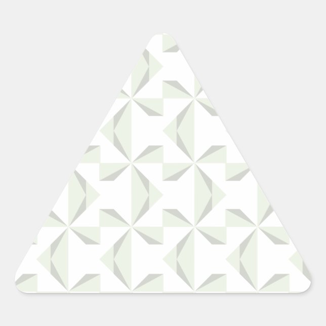 Sticker Triangulaire Pinwheels de Silver (Devant)