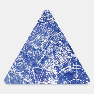 Sticker Triangulaire Plan directeur