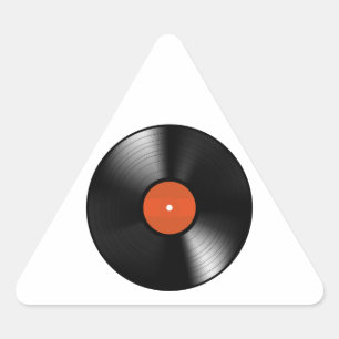 Sticker Triangulaire Record