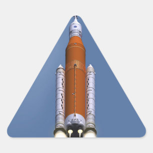 Sticker Triangulaire Système de lancement spatial SLS de la NASA