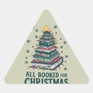 Sticker Triangulaire Tout est réservé pour le cadeau de Noël pour l'amo