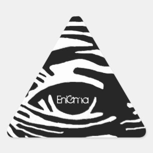 Sticker Triangulaire Tout voyant