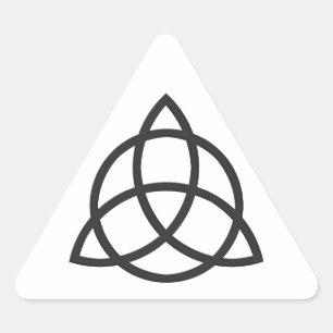 Sticker Triangulaire Triquetra