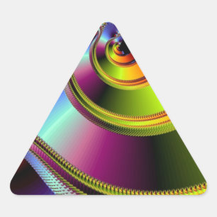 Sticker Triangulaire Une torsion simple de destin