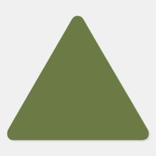 Sticker Triangulaire Vert camo (couleur solide)