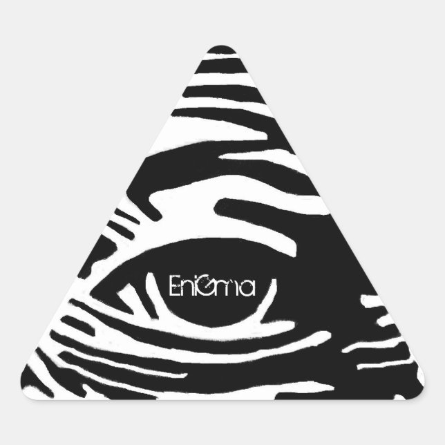 Sticker Triangulaire Voir tous (Devant)