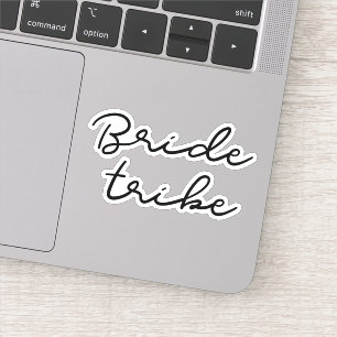 Sticker Tribe de mariée simple