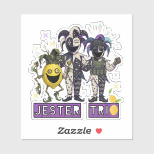 Sticker Trio du Club du Fou du Vide