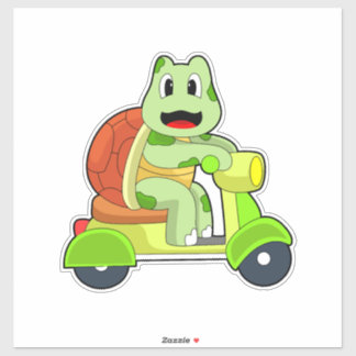 Sticker Trottinette Tortue