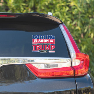 Sticker Trump 2024 à venir