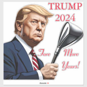 Sticker Trump : Encore plus d'années de grandeur !