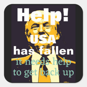Sticker Trump/Help