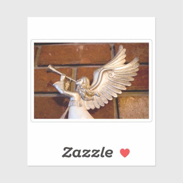 Sticker Trumpet d'argent I (Feuille)