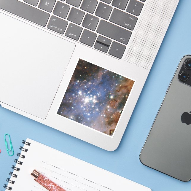 Sticker Trumpler Star Cluster 14. (Ordinateur portable avec iPhone)