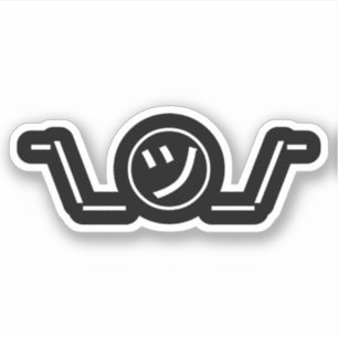 Sticker Tsu Kana Haussement d'épaules Émoticon ¯\_㋡_/¯ Kao