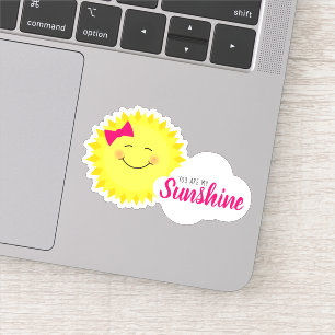 Sticker Tu Es Mon Soleil Fille Soleil