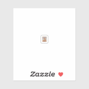 Sticker Tu M'as Eu À Miaou Chat Saint-Valentin Amour Vinta
