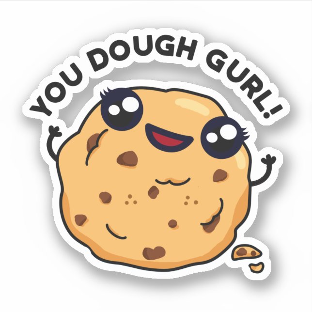 Sticker Tu Pures Gurl Drôle Pun À Cuisson (Devant)