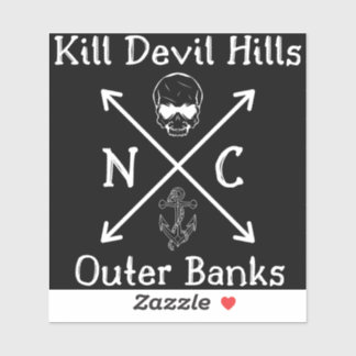 Sticker Tuer Devil Hills Outer Banks