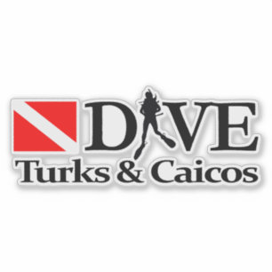 Sticker Turks & Caicos DV4