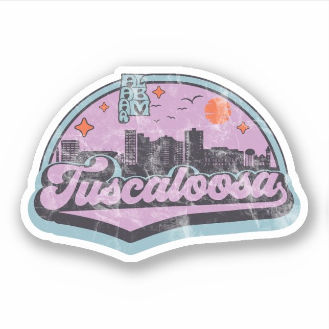 Sticker Tuscaloosa, Alabama (Devant)