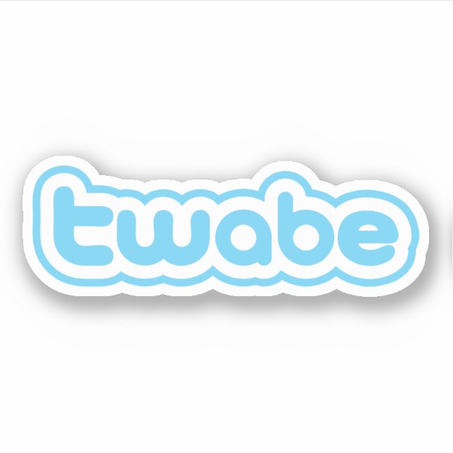Sticker twabe (Devant)