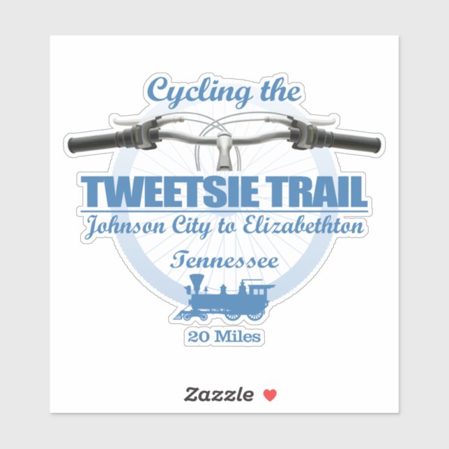 Sticker Tweetsie Trail (H2) (Feuille)