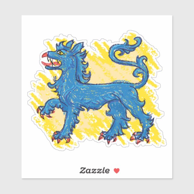 Sticker Tyger (Feuille)