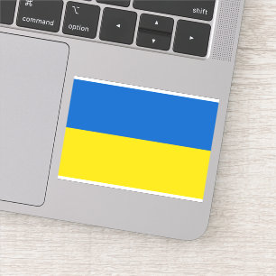 Sticker Ukrainien de drapeau de l'Ukraine patriotique