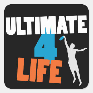 Sticker Ultimate 4 Life (sombre)